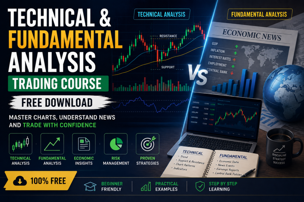 Technical & Fundamental Analysis Trading Course - Course Lobby