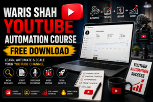 Waris Shah Youtube Automation Course Guide - Course Lobby